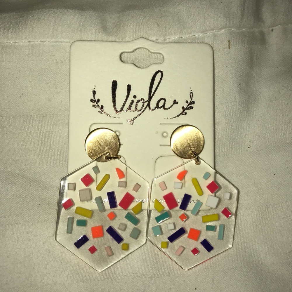 Colorful earrings